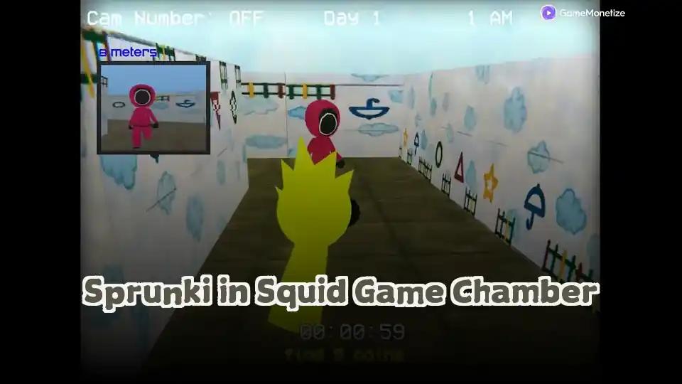 Sprunki in Squid Game Chamber