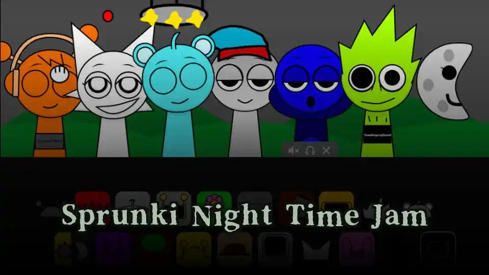 Sprunki Night Time Jam