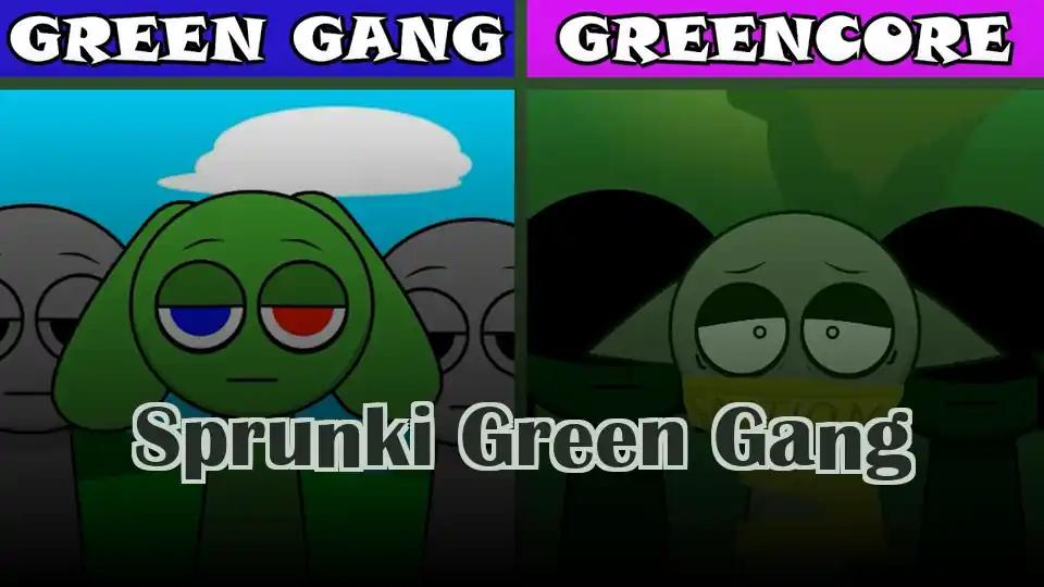 Sprunki Green Gang