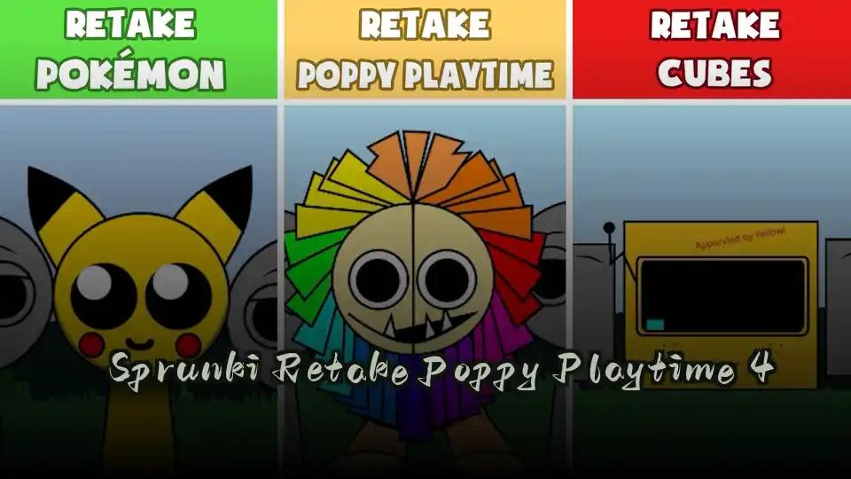 Sprunki Retake Poppy Playtime 4