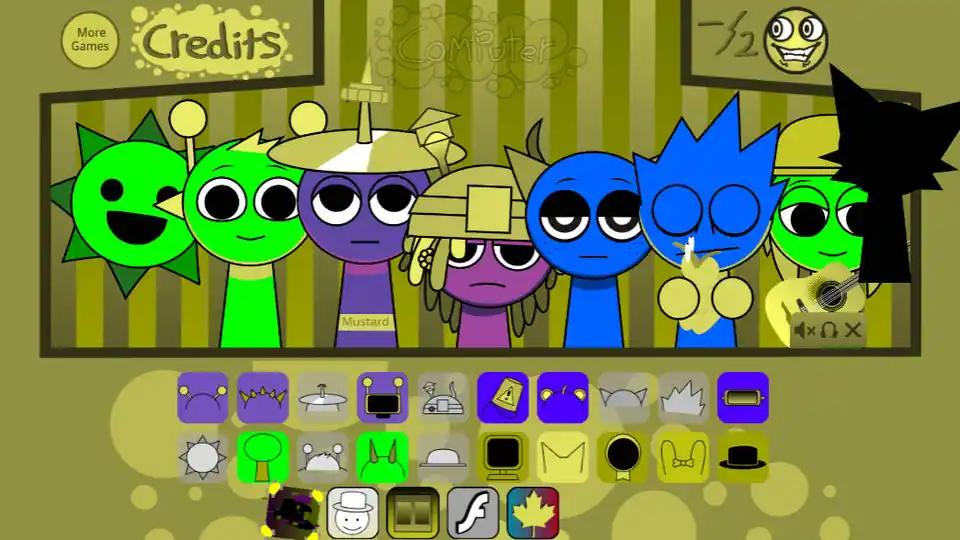 Sprunkstard in Different Colors