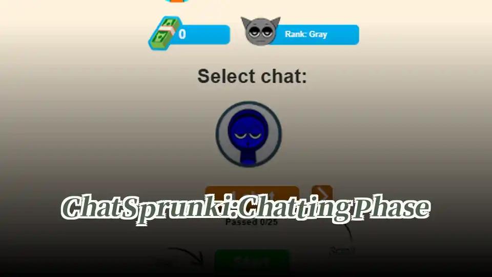 Chat Sprunki: Chatting Phase