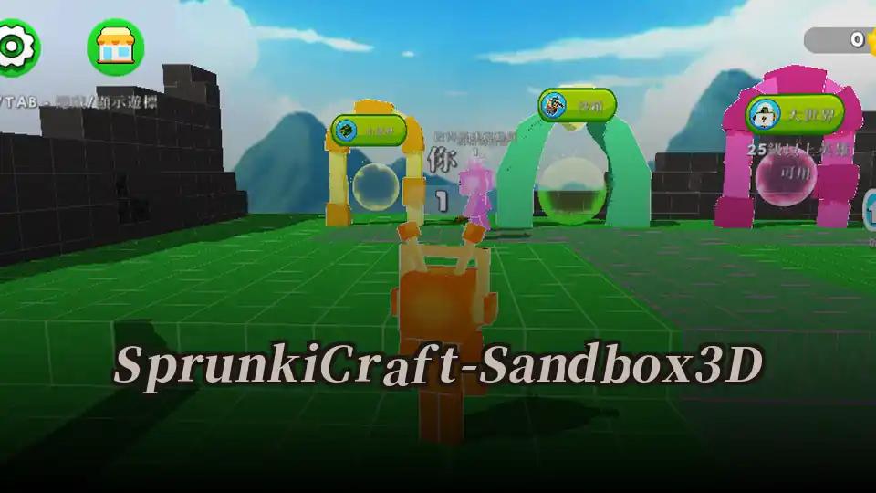 Sprunki Craft - Sandbox 3D