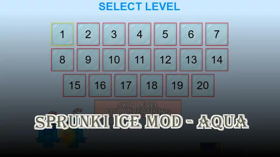Sprunki Ice Mod - Aqua