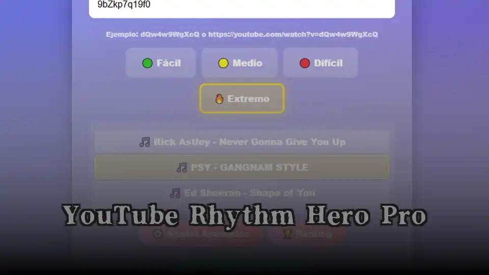 YouTube Rhythm Hero Pro